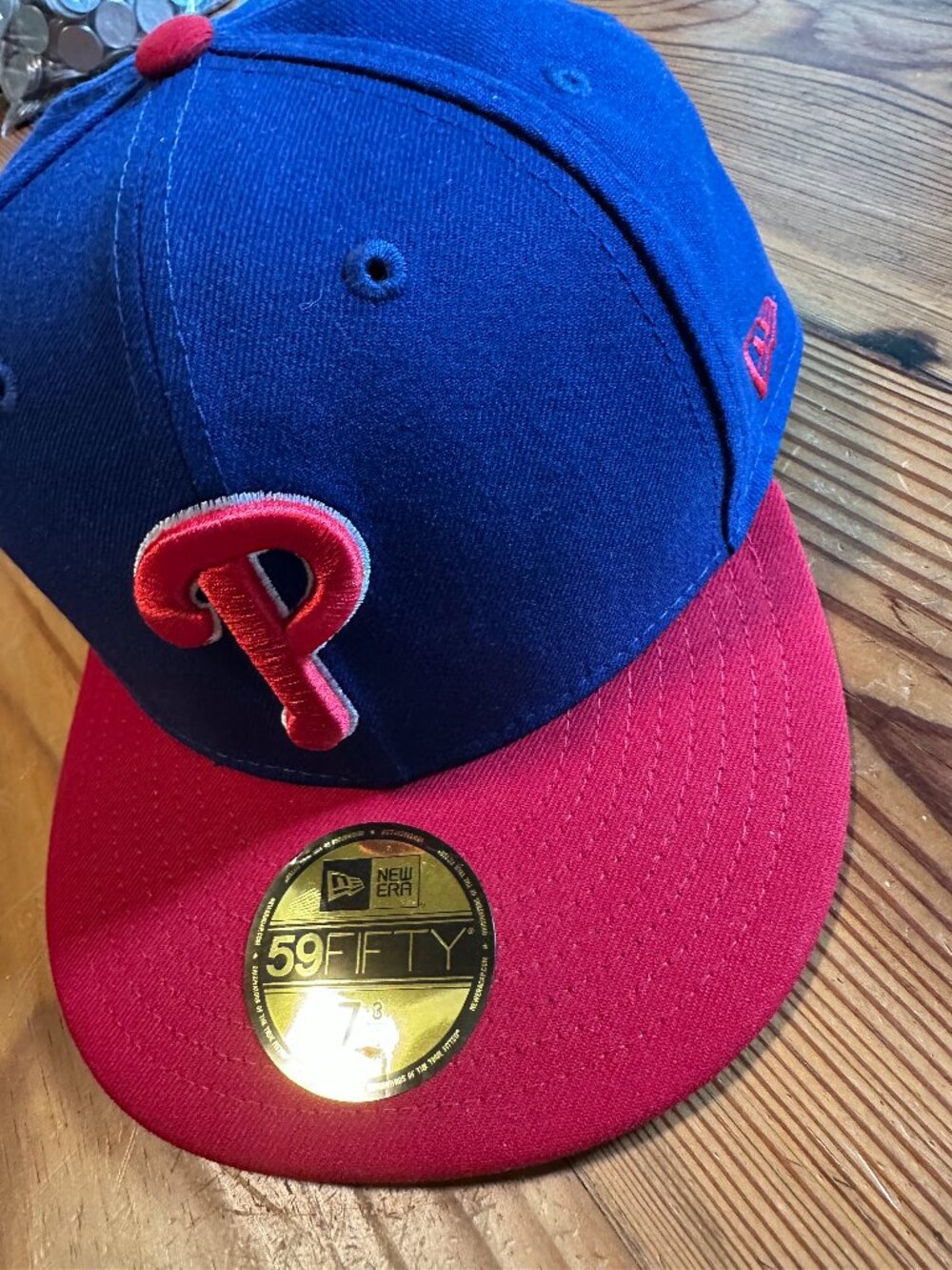 New Era 59Fifty Fitted Philadelphia Phillies Hat 7 3/4